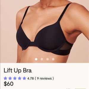NWOT Pepper lift up bra